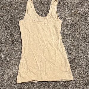 Women's Cream Tank Top